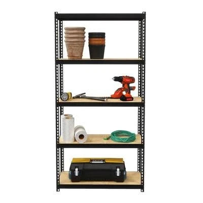 Metal Etagere Bookcase 5 Shelves N578787