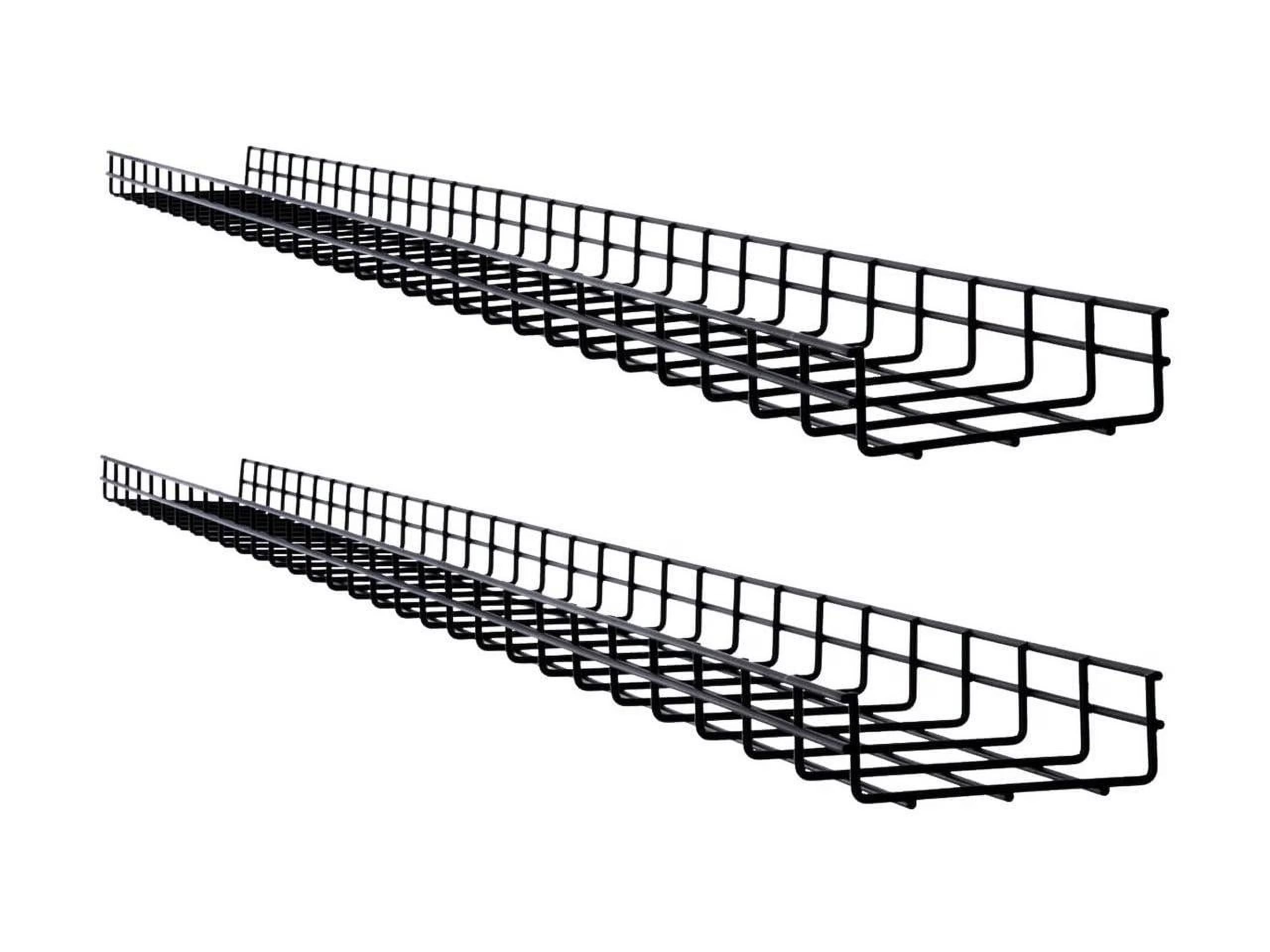 Wire Mesh Cable Tray 150 x 50 x 1500 mm 6 in. x 2 in. x 5 ft. 2-Pack O50003