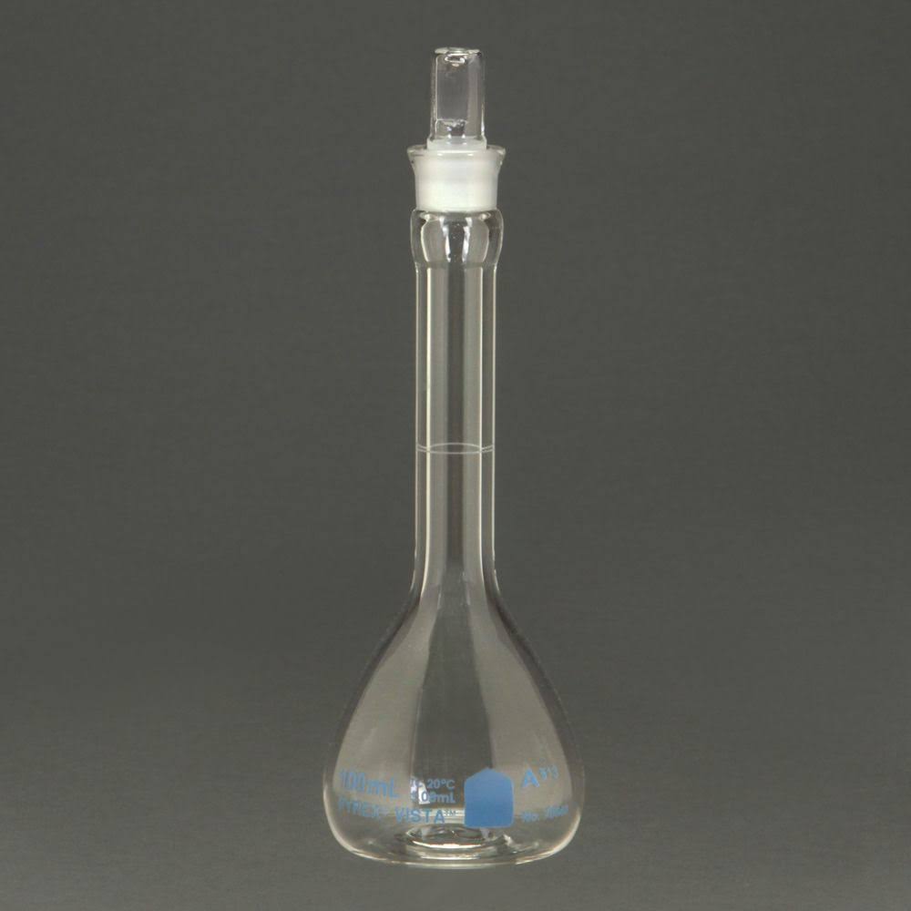 Volumetric Flasks, Class A, 100 mL, Pack of 6 V5737