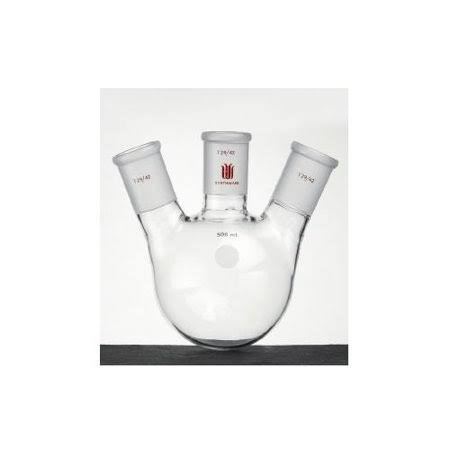Round Bottom Angled Three Neck Flasks S47949