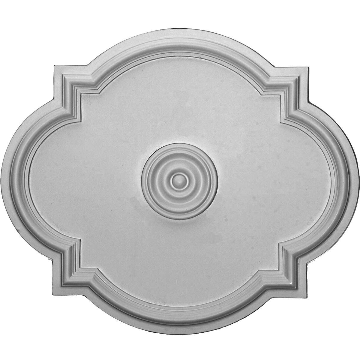 24x22W x 20 1/2x22H x 1 1/8x22P Hand-Painted Ceiling Medallion K87747