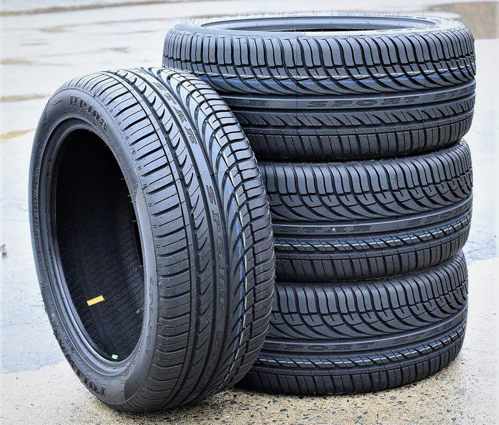 Set of 4 All-Season High Performance Radial Tires 235/55R17 103W XL BSW C79911