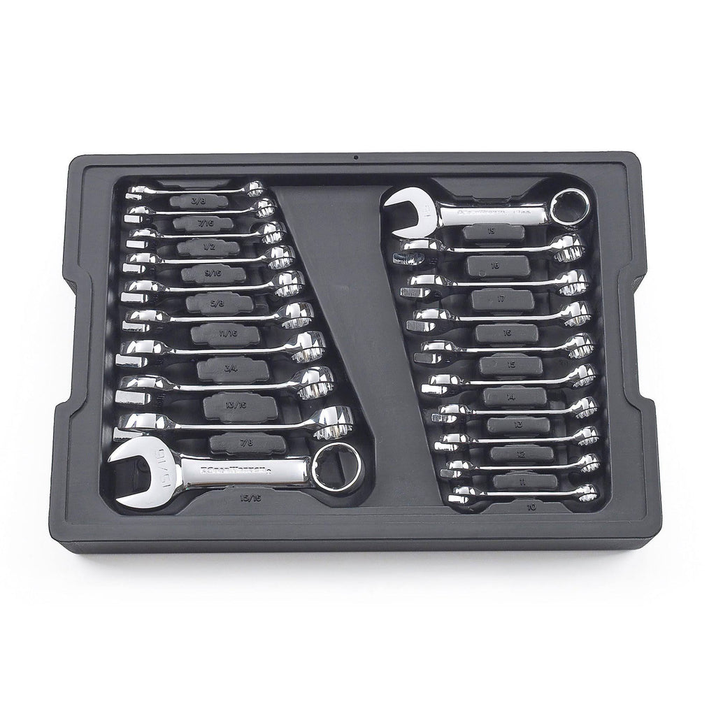 20 Piece SAE/Metric Stubby Wrench Set L55577