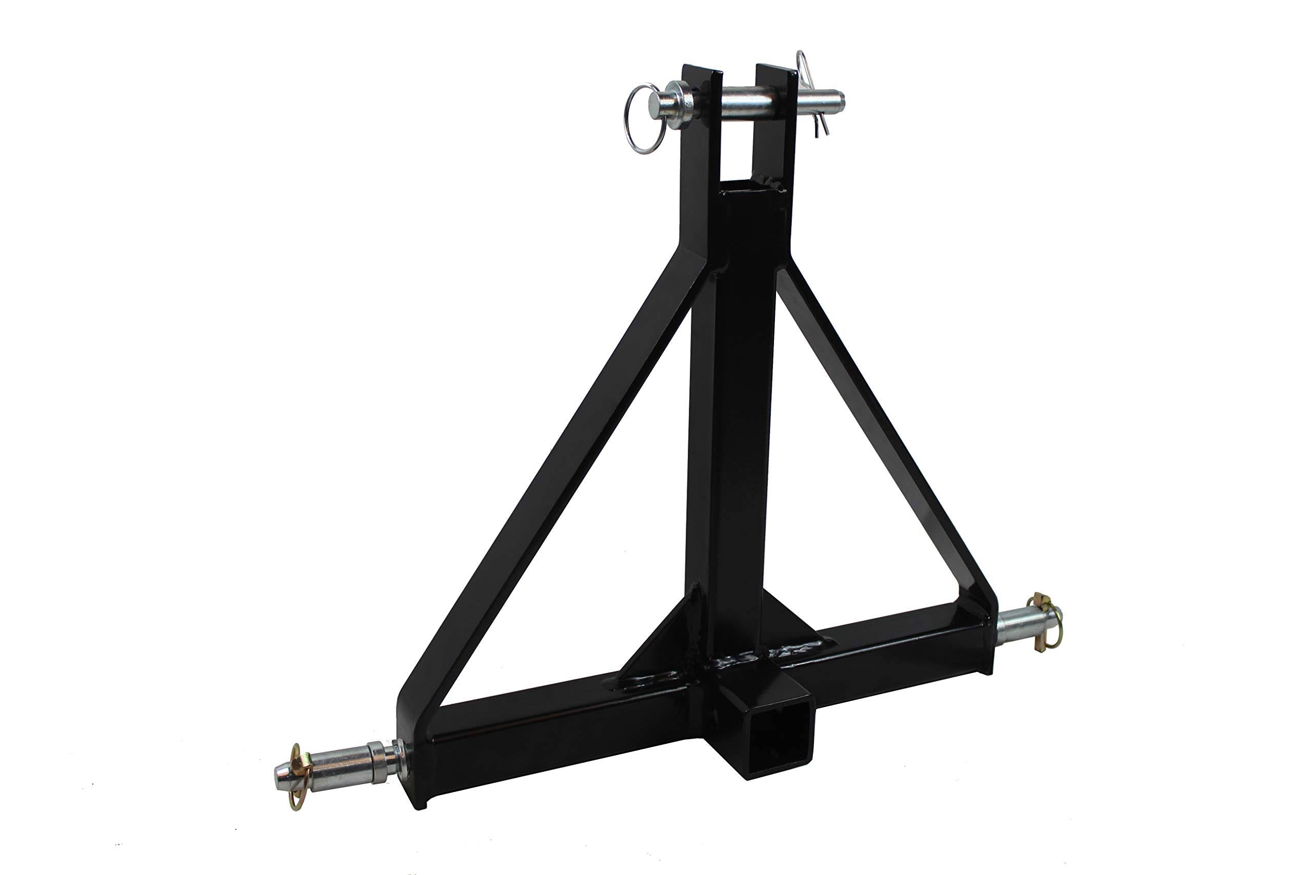 Standard 3-Point Adapter with Category 1 Pins and 2 inch Hitch Receiver V710