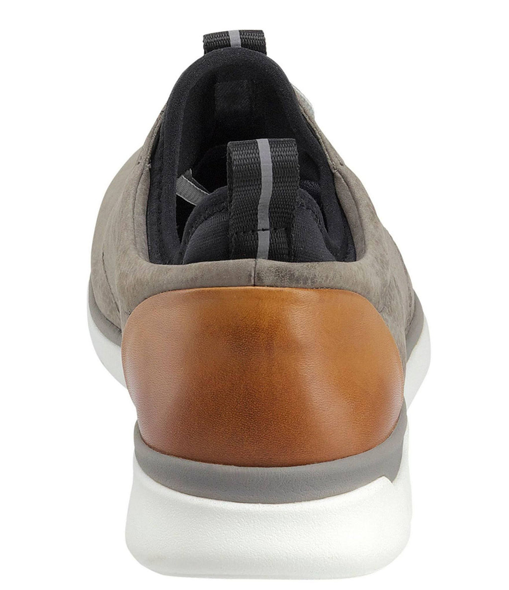 Navy Nubuck Plain Toe Shoes V5401