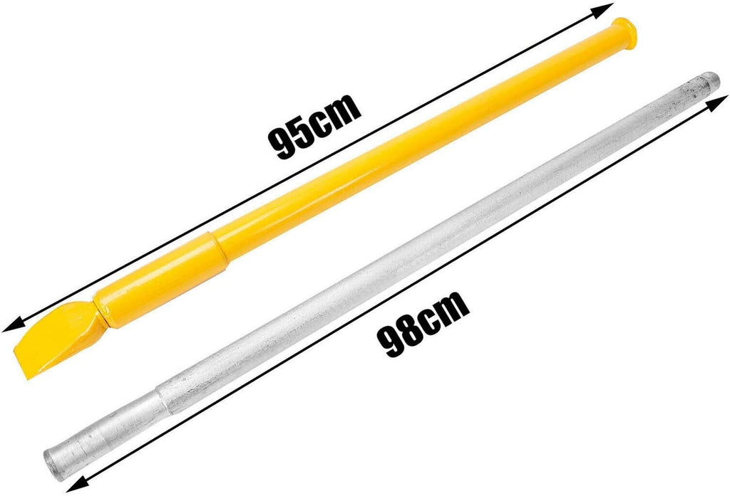 Yellow Steel Tire Bead Breaker Slide Hammer Bar Pack of 2 L812207