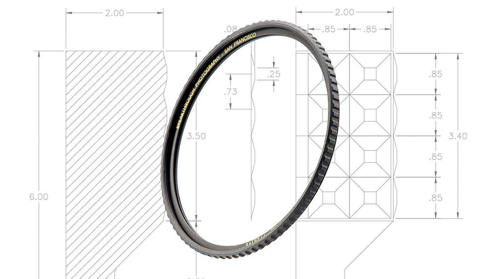 77mm X4 UV Filter for Camera Lenses with Lens Cloth Q978
