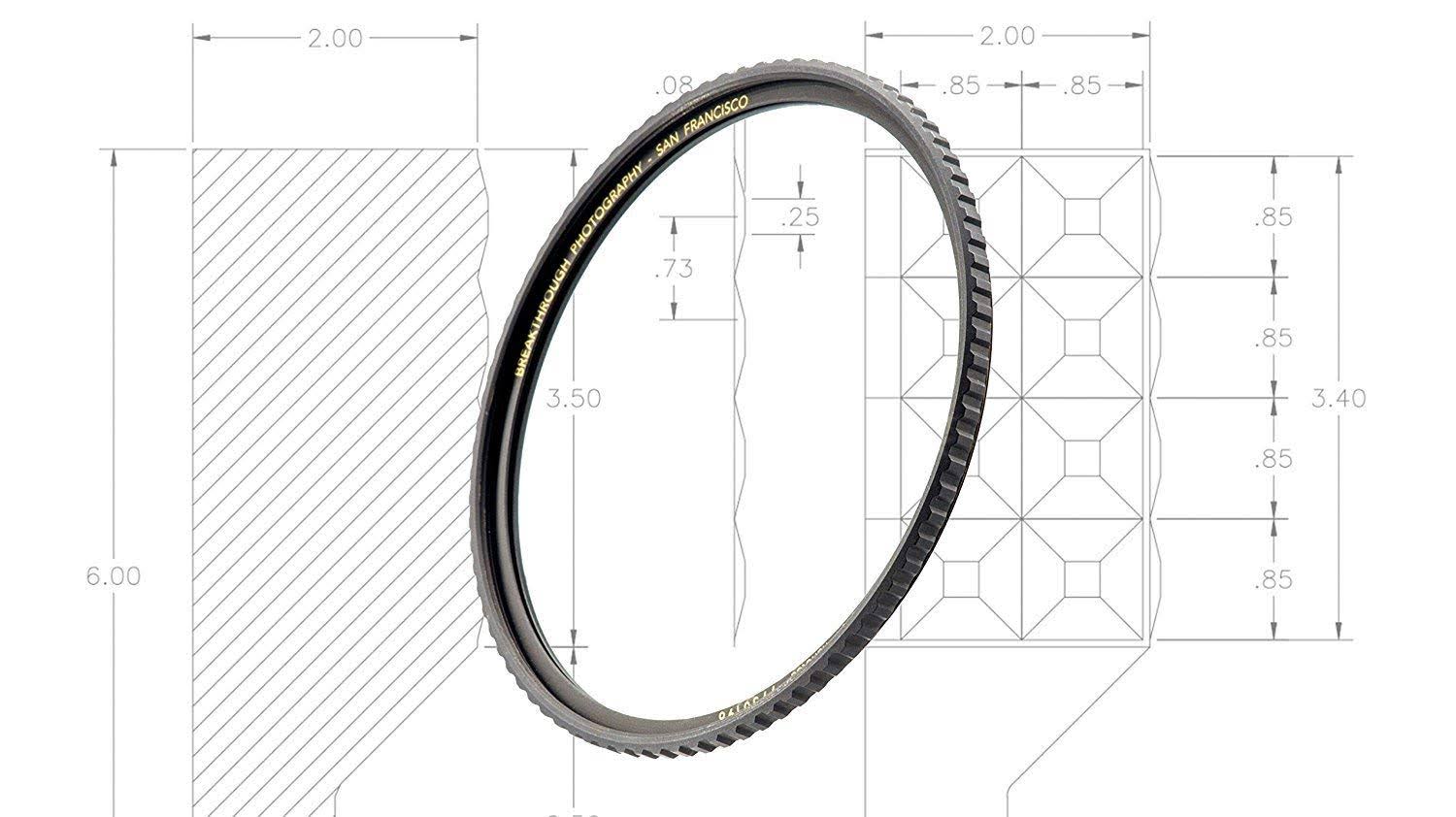 77mm X4 UV Filter for Camera Lenses with Lens Cloth Q978