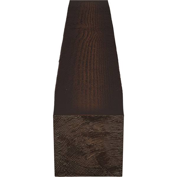 Rough Sawn Faux Wood Fireplace Mantel H510