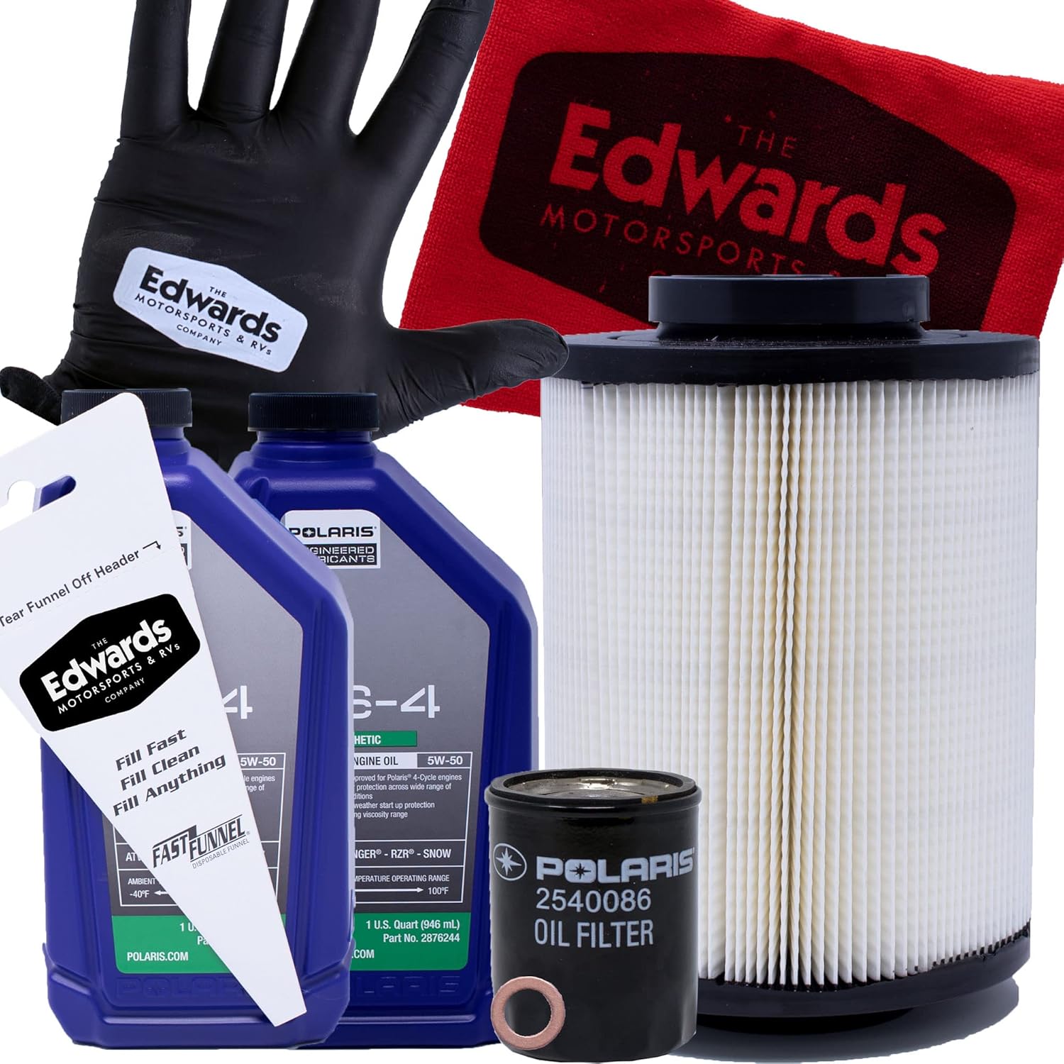 Oil Change Kit with Air Filter Pack of 2 L272