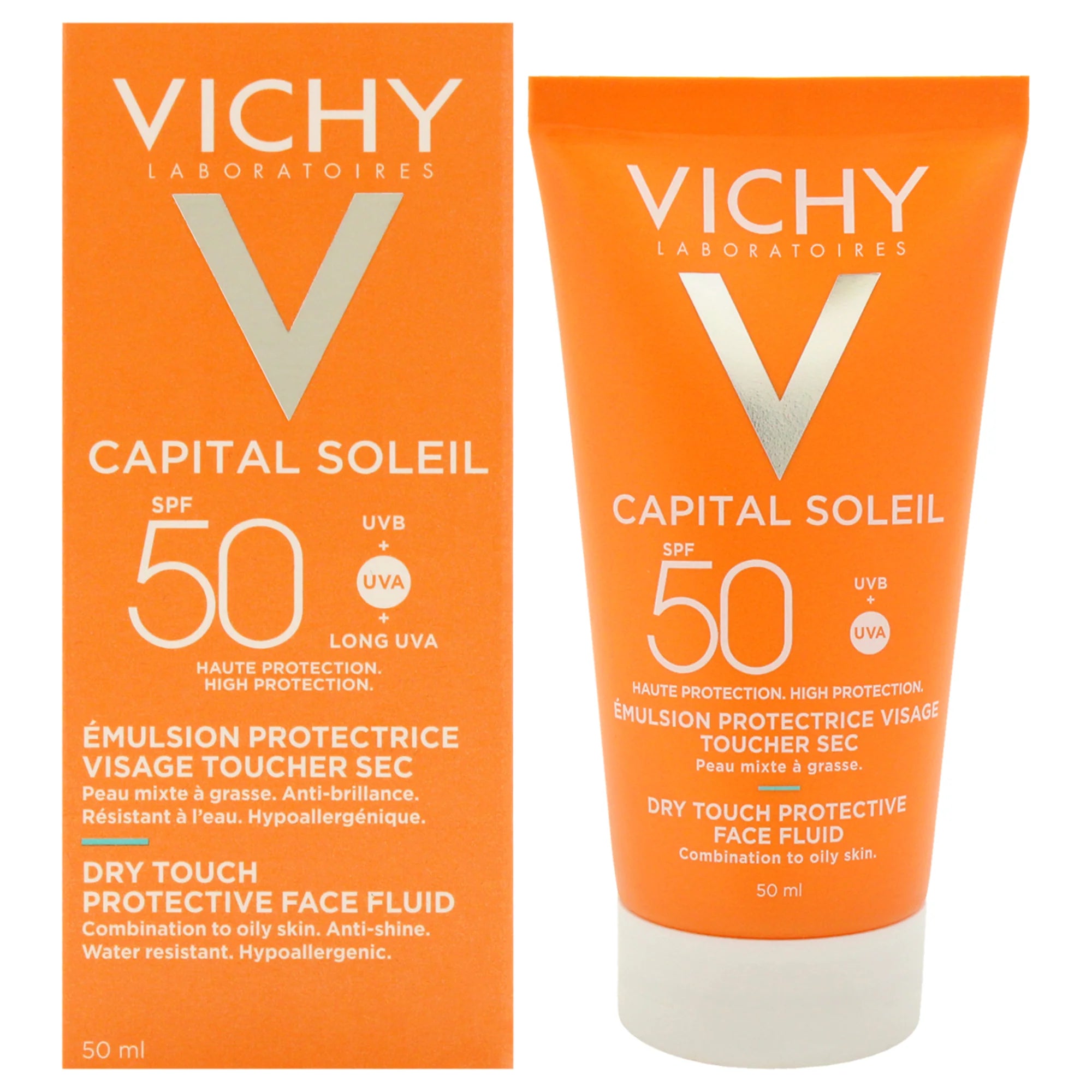 Dry Touch Protective Face Fluid SPF 50 Sunscreen U485