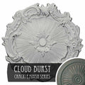 16 3/4 inch x 1 3/8 inch Ceiling Medallion, Hand-Painted B607925