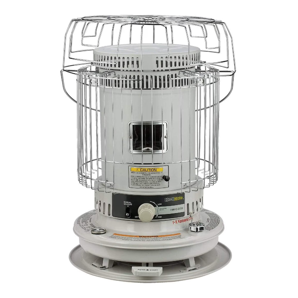 White Portable Convection Kerosene Heater A447