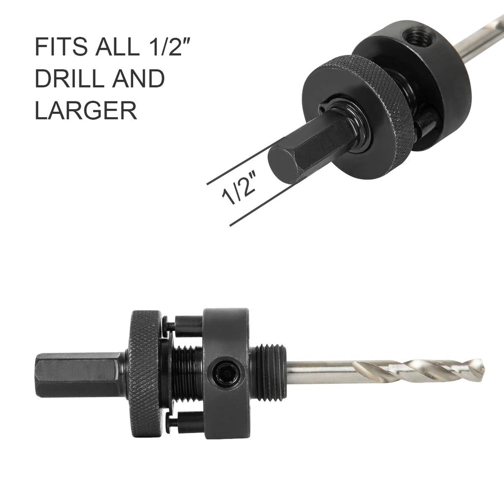 Carbide Grit Hole Saw for Drywall Ceiling, Pack of 2 X677