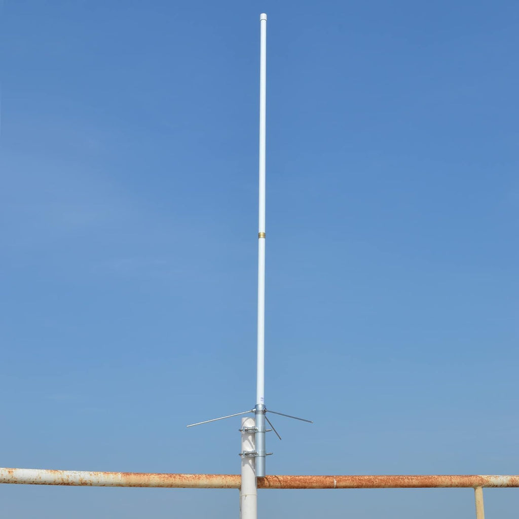 Dual Band Fiberglass Vertical Base Antenna with SO-239 Connector E64288