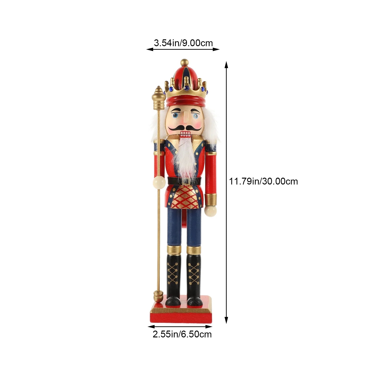 Wooden Nutcracker Doll Christmas Tree Decoration A668211