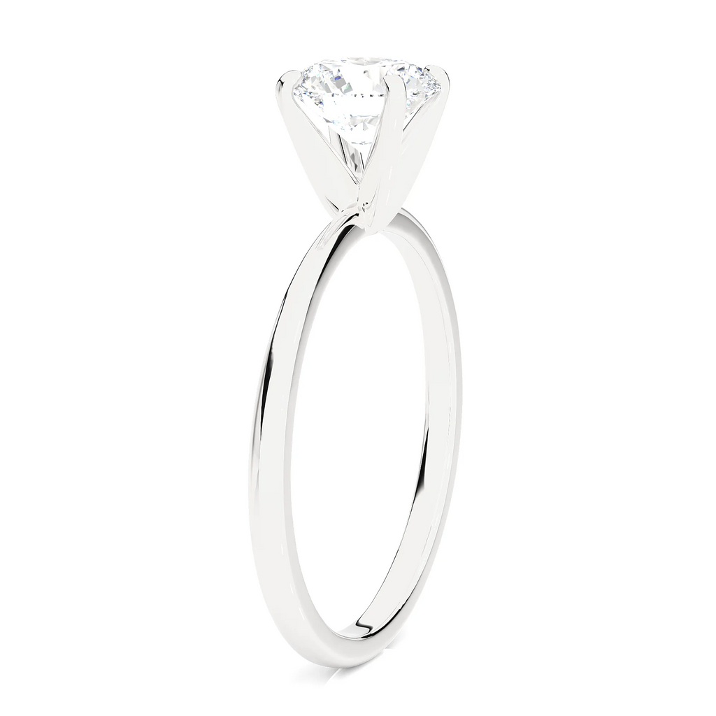 14k White Gold Solitaire Engagement Ring F582422