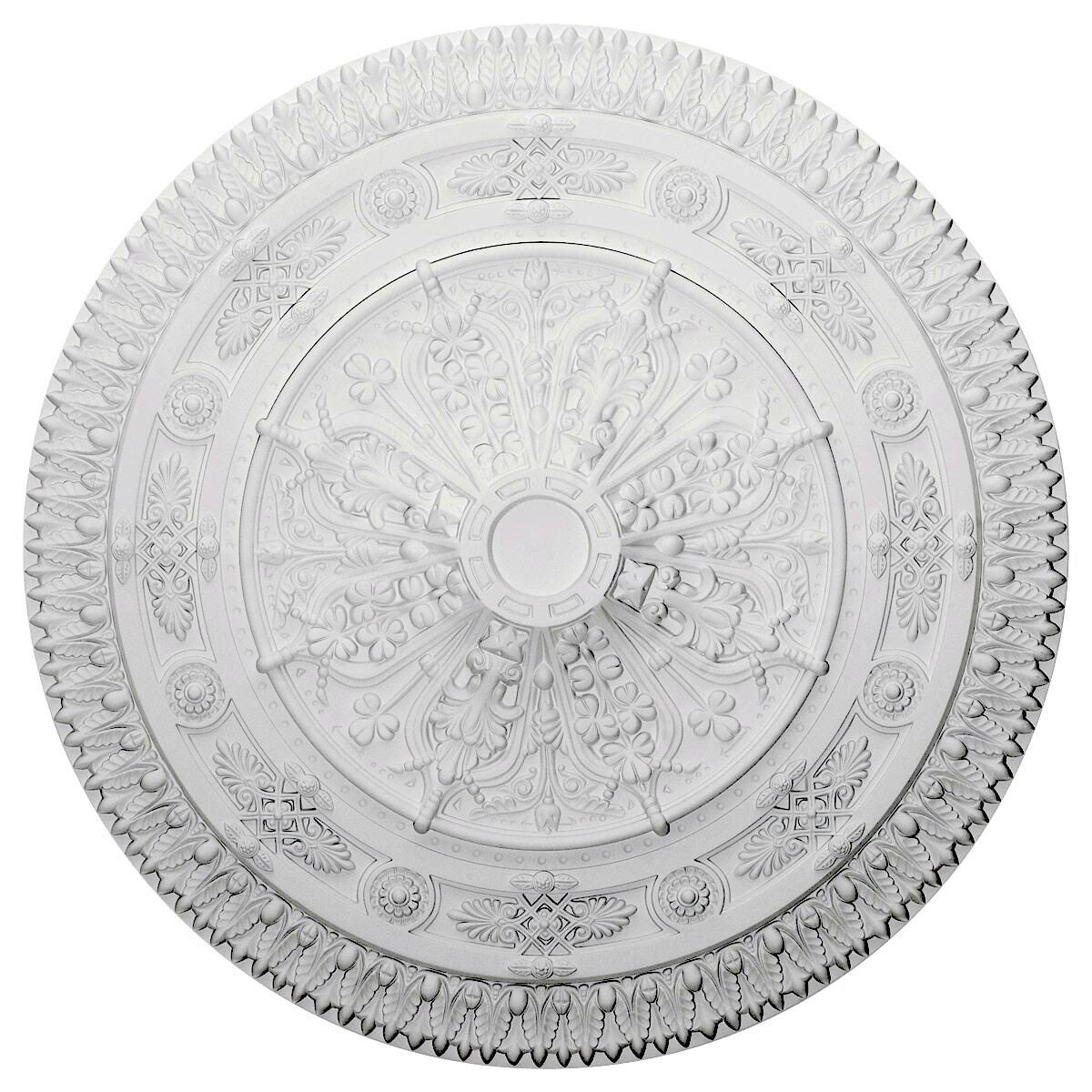 Naple Ceiling Medallion Ultra Pure White W683080
