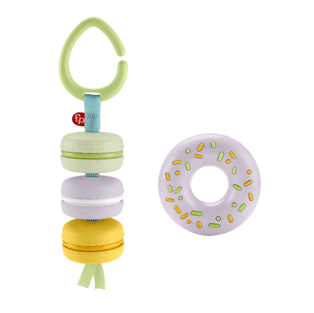 Plastic Pretend Food Rattle Toys for Infants 3+ Months F3016