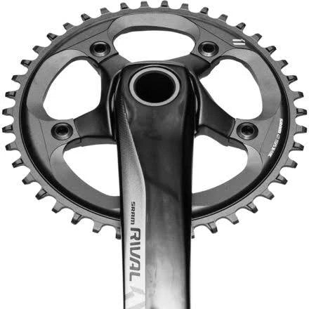 Black 175mm 50T Crankset F324447