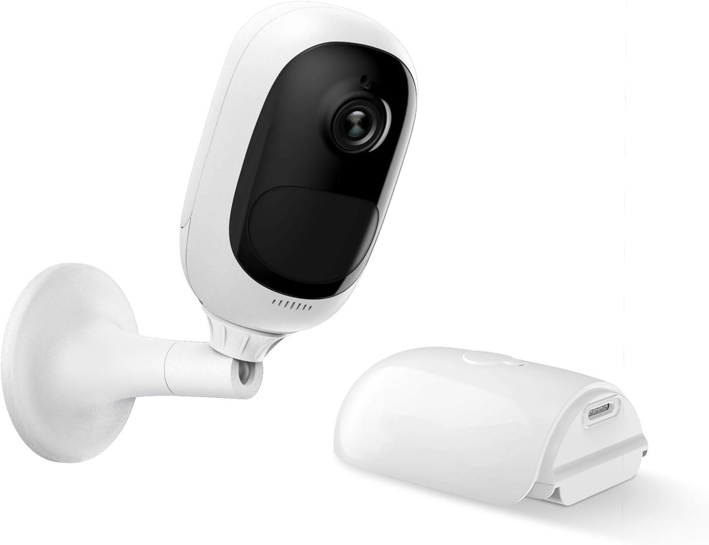 Rechargeable Battery-Powered Outdoor Security Camera with Night Vision and 2-Way Talk A17351