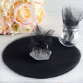 Black Tulle Circles 25 Pk I40423