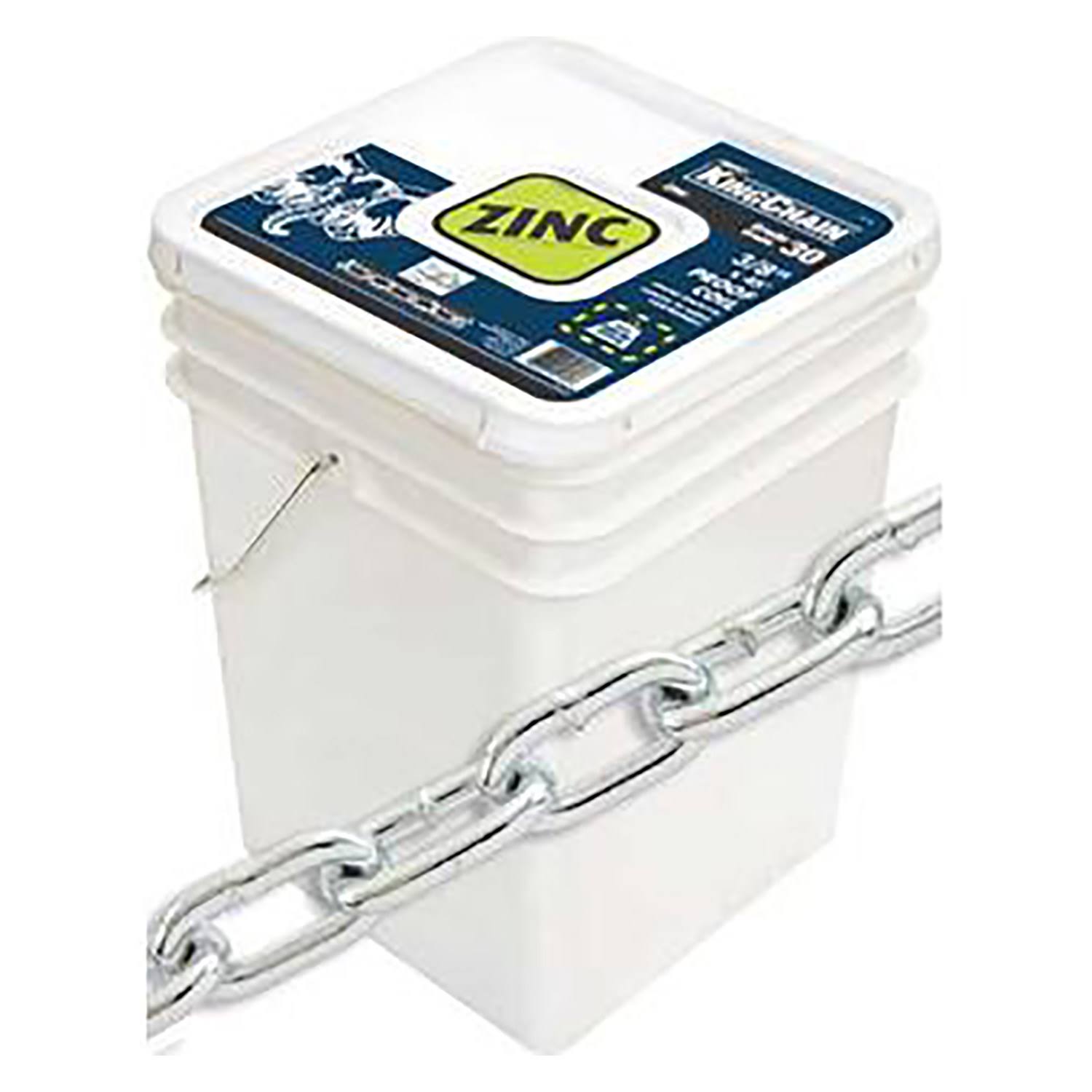 Proof Coil Chain Zinc 3/8 in. x 45 ft. G5725