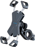 Bike Phone Mount with Stainless Steel Clamp Arms 360° Rotation X8036