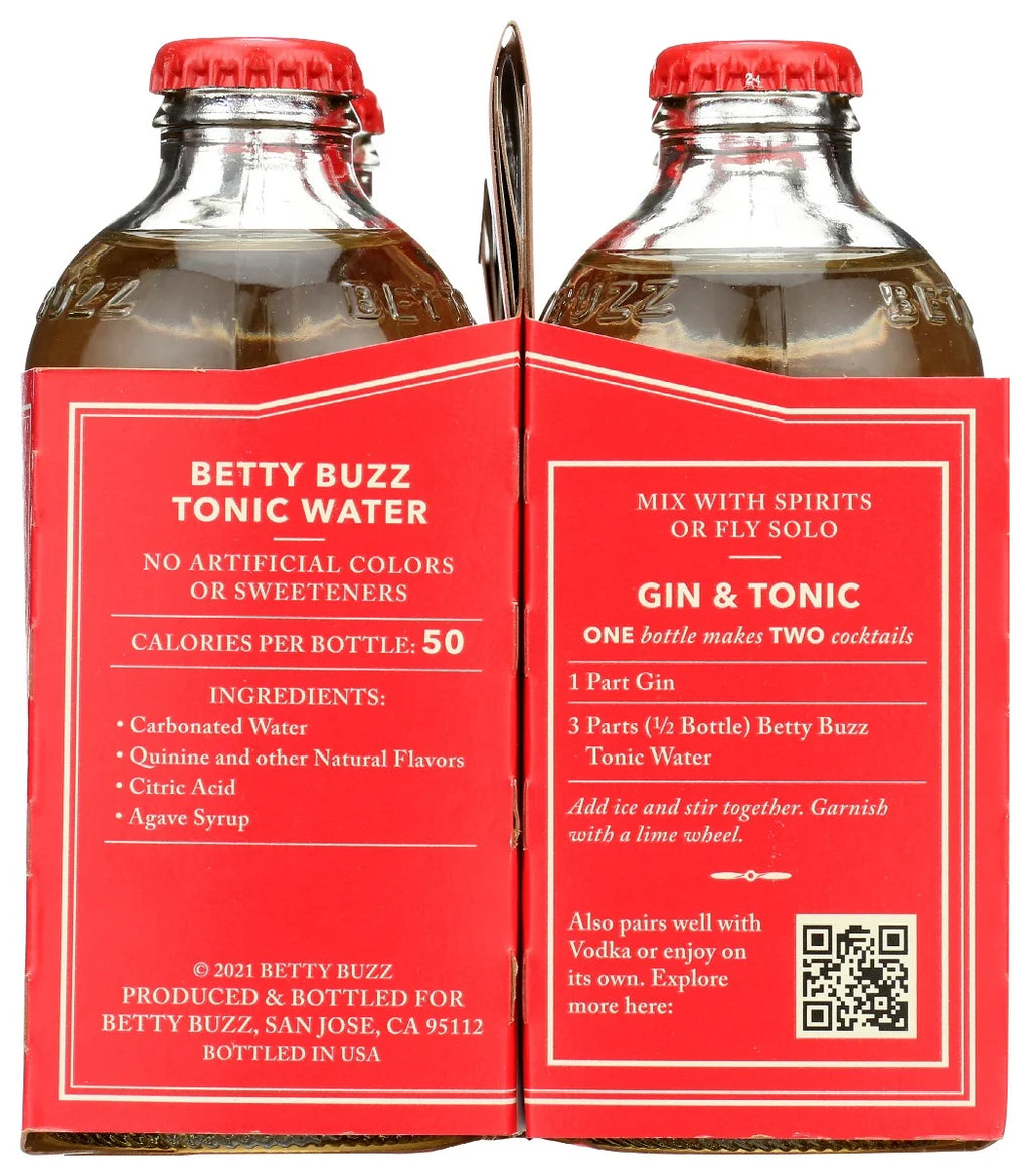 Tonic Water Cocktail Mixer 4 Pack J54702