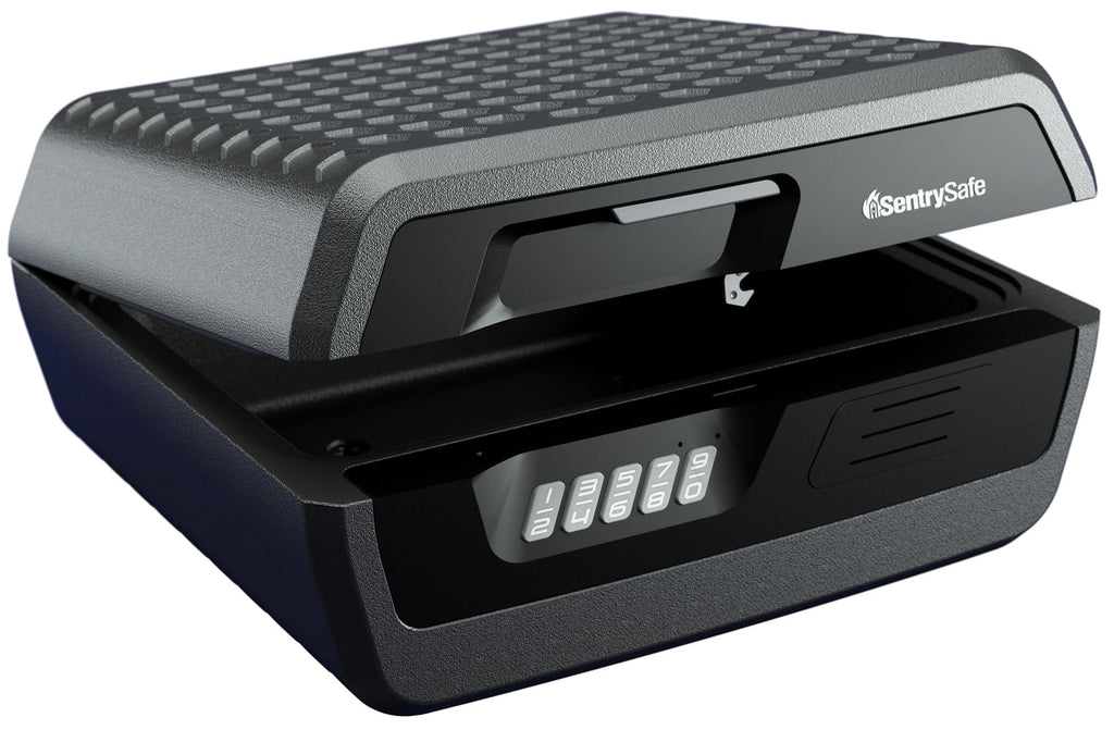 Fire and Water-Resistant Chest Safe with Digital Lock, 0.36 cu. ft. Q78695