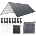 Waterproof Camping Tarp 10ft x 16ft / 10ft x 10ft Q7765