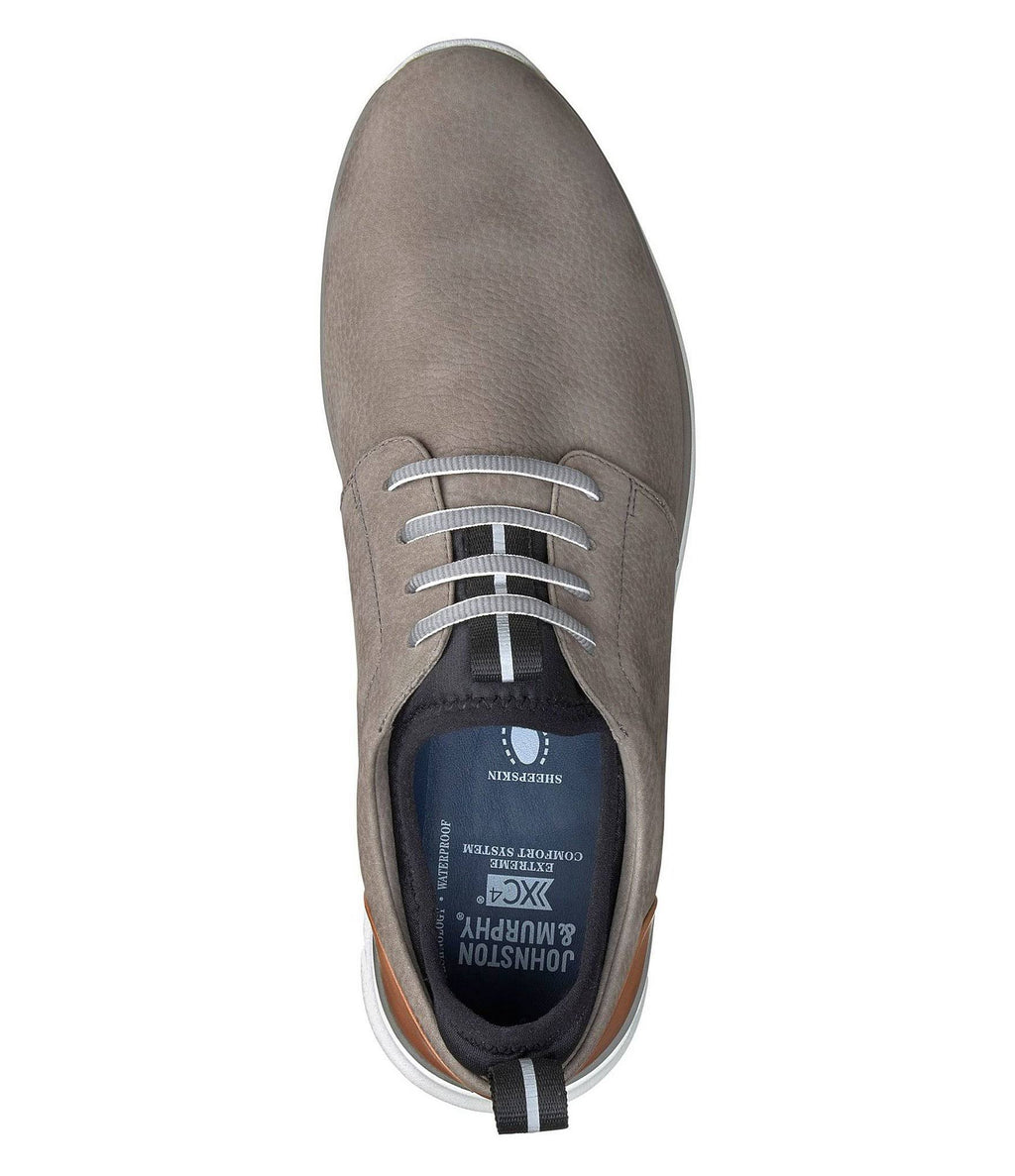 Navy Nubuck Plain Toe Shoes V5401