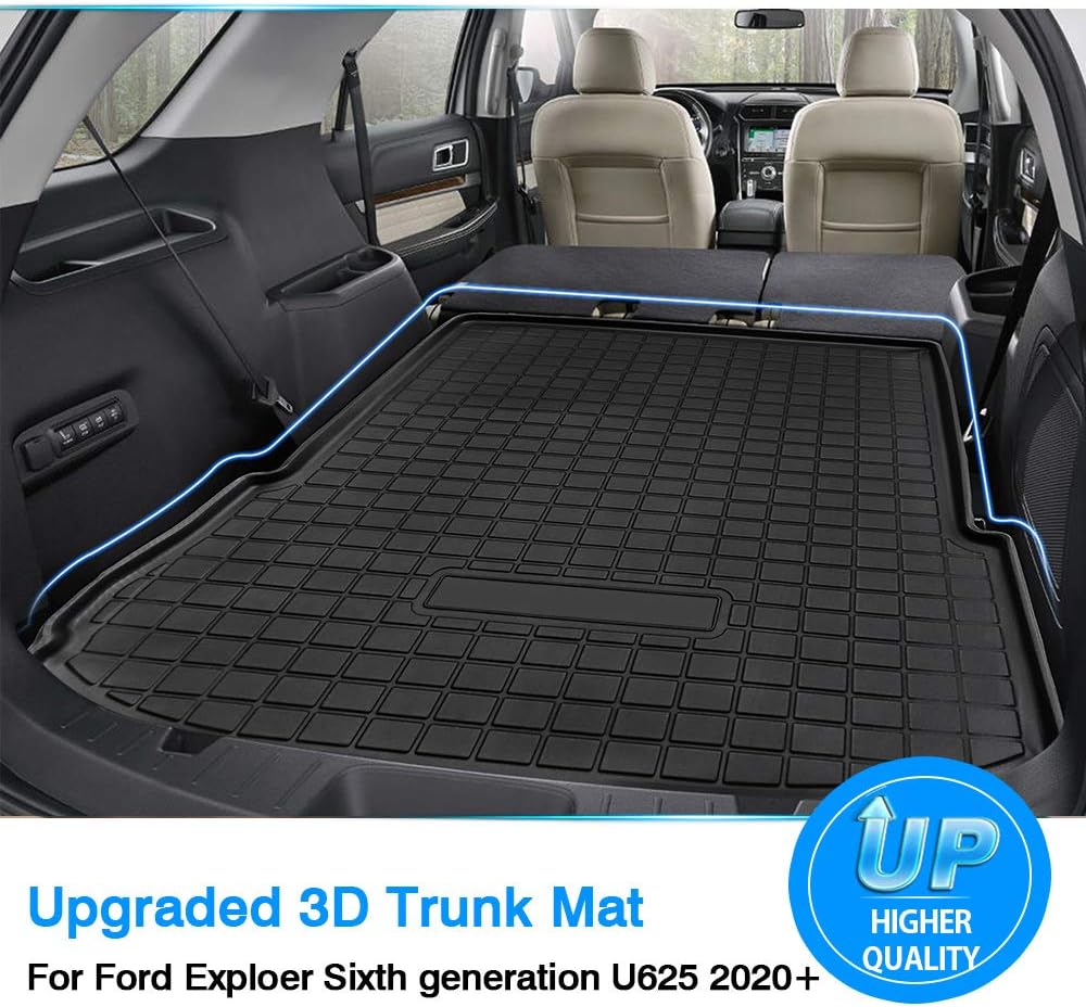 Custom Fit Cargo Liner Trunk Mat Pack of 2 B751