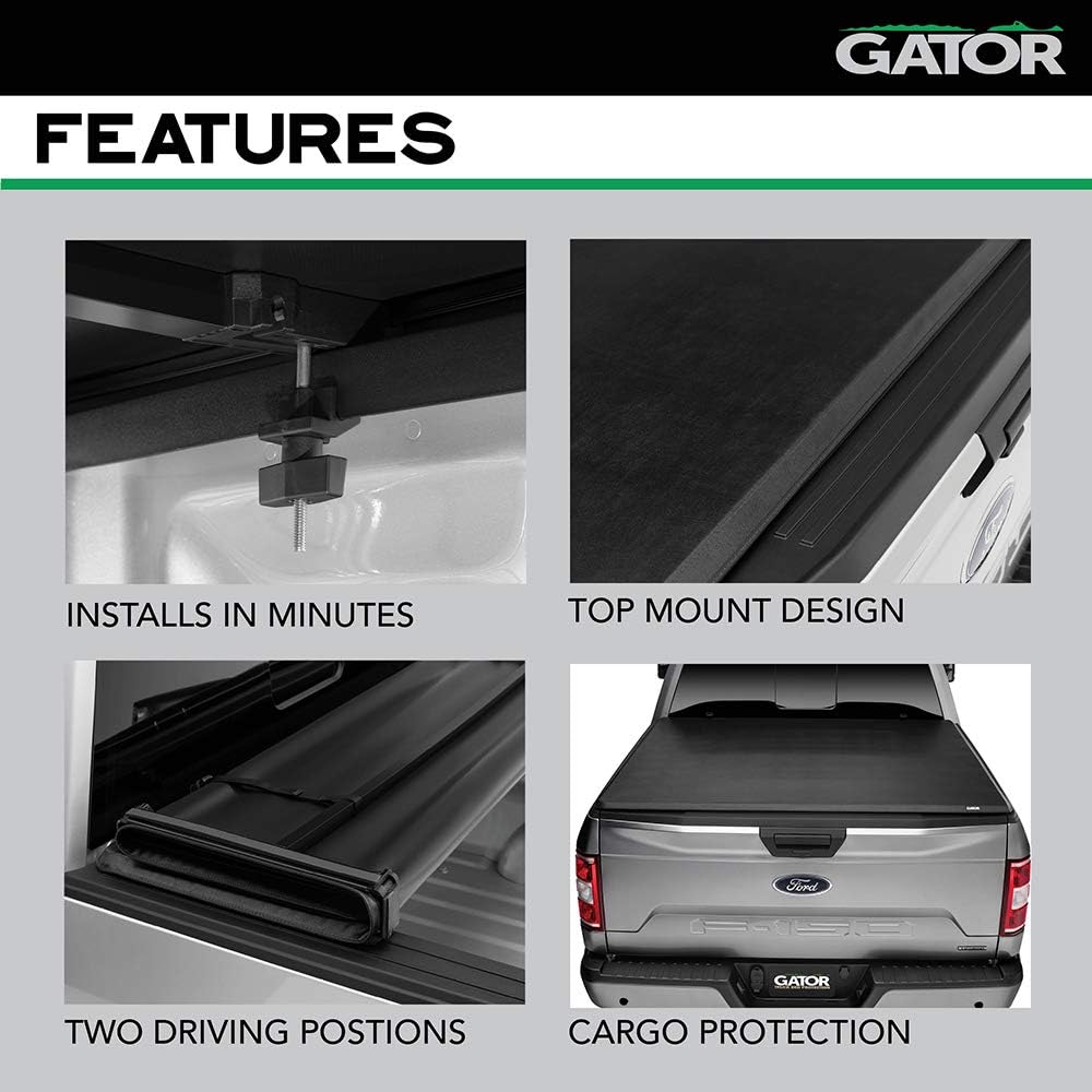 Soft Tri-Fold Truck Bed Tonneau Cover L174418