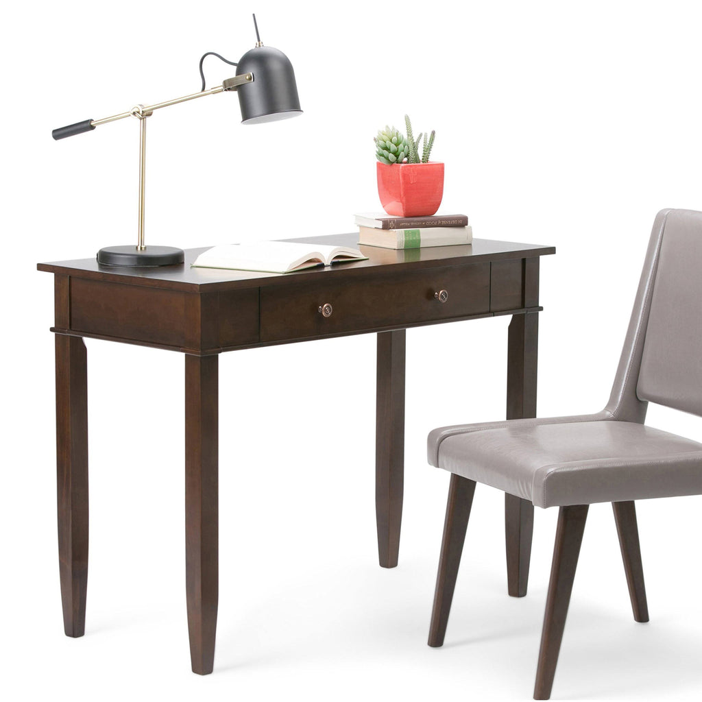 Tobacco Brown Home Office Desk P8265