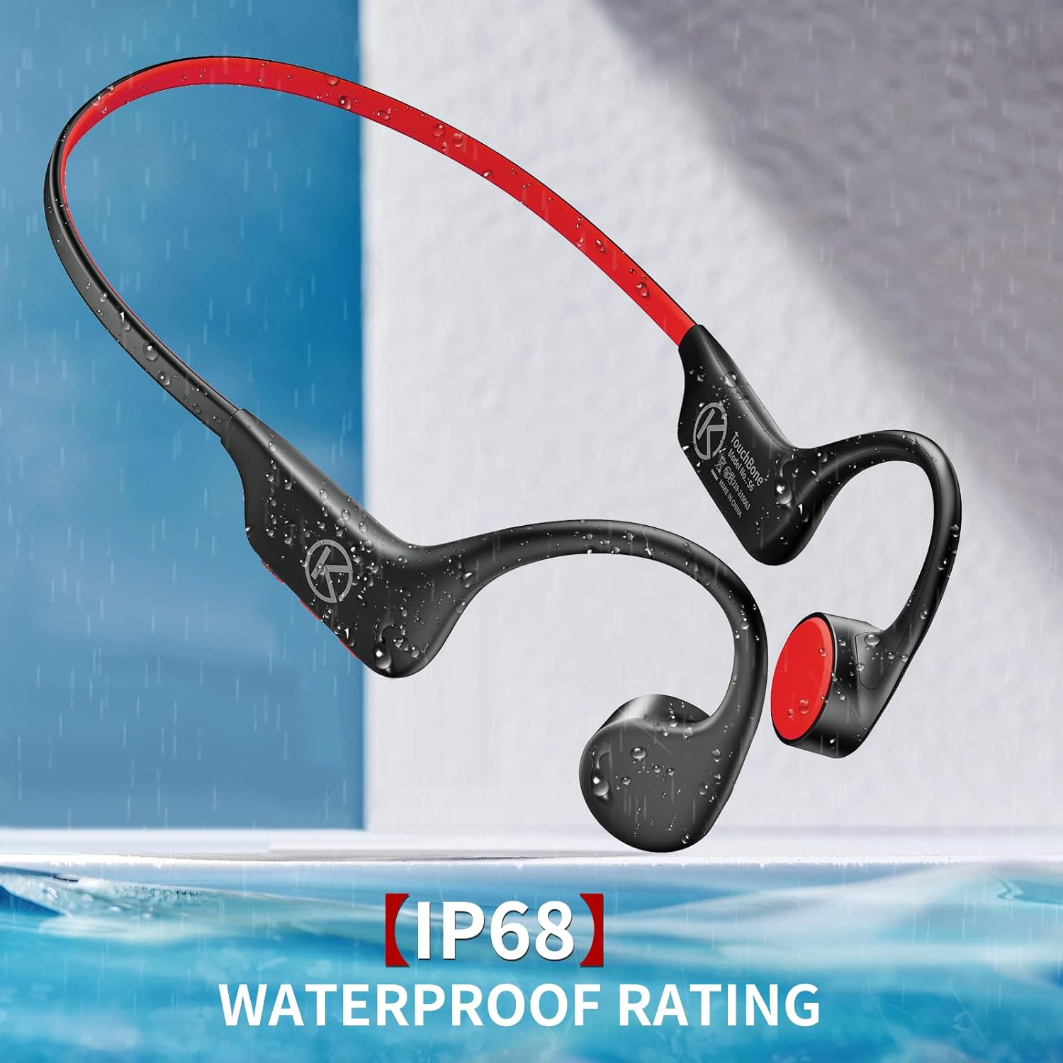Open-Ear Bluetooth Sport Headphones Pack of 2 A273