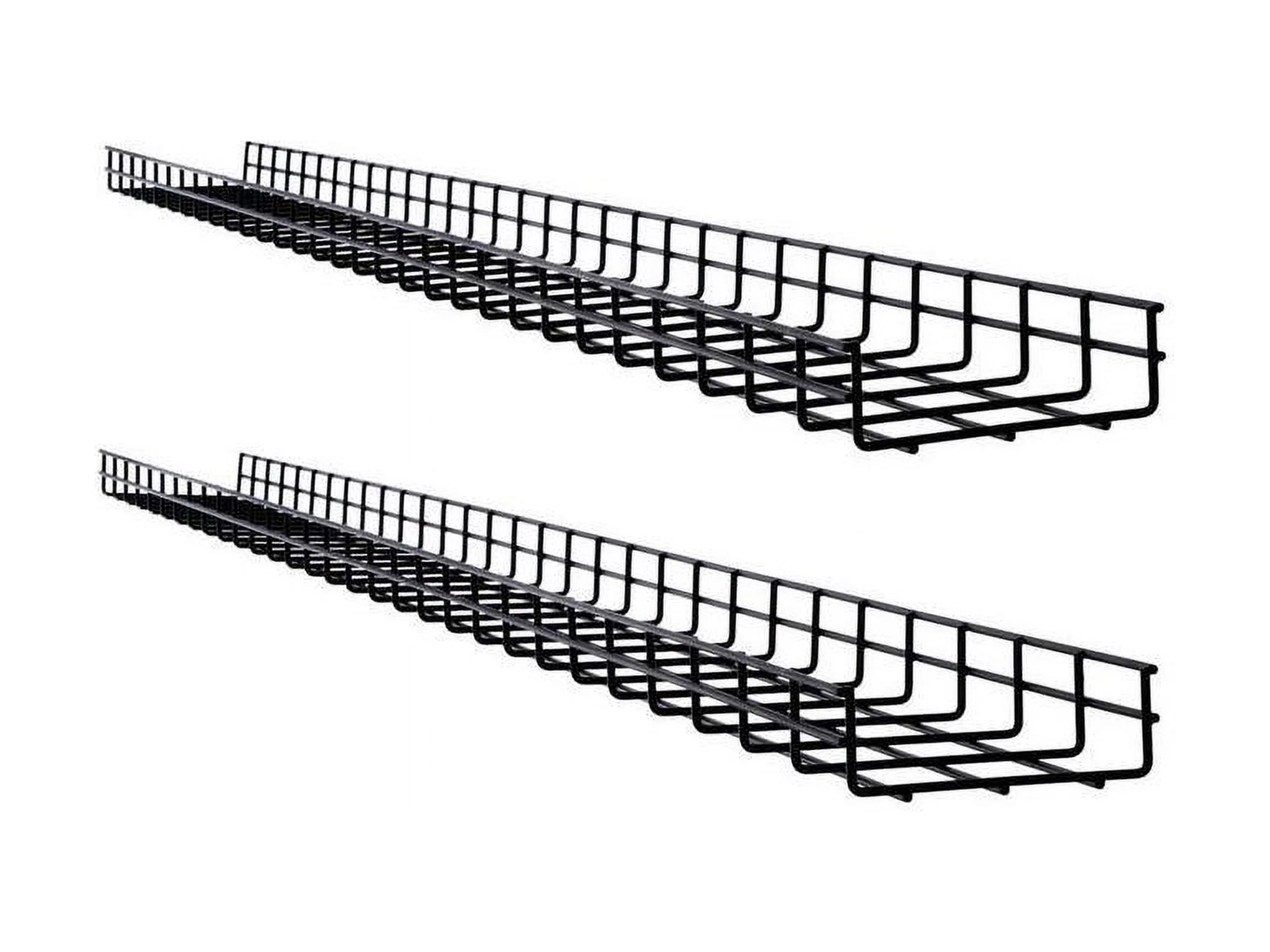 Wire Mesh Cable Tray 150 x 50 x 1500 mm 6 in. x 2 in. x 5 ft. 2-Pack O50003