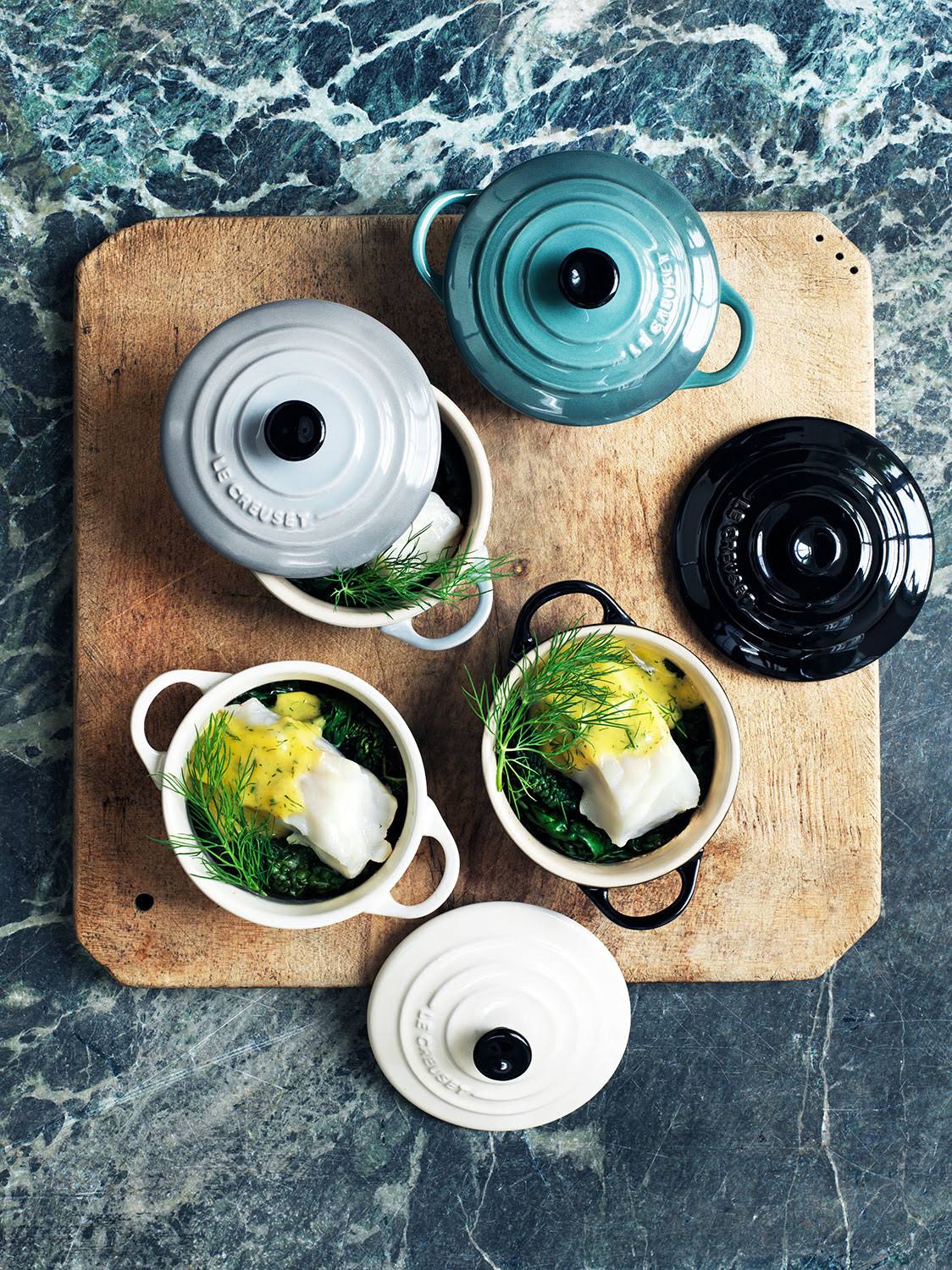 Teal Stoneware Petite Round Casserole, 0.2 L A634714