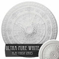 Naple Ceiling Medallion Ultra Pure White W683080
