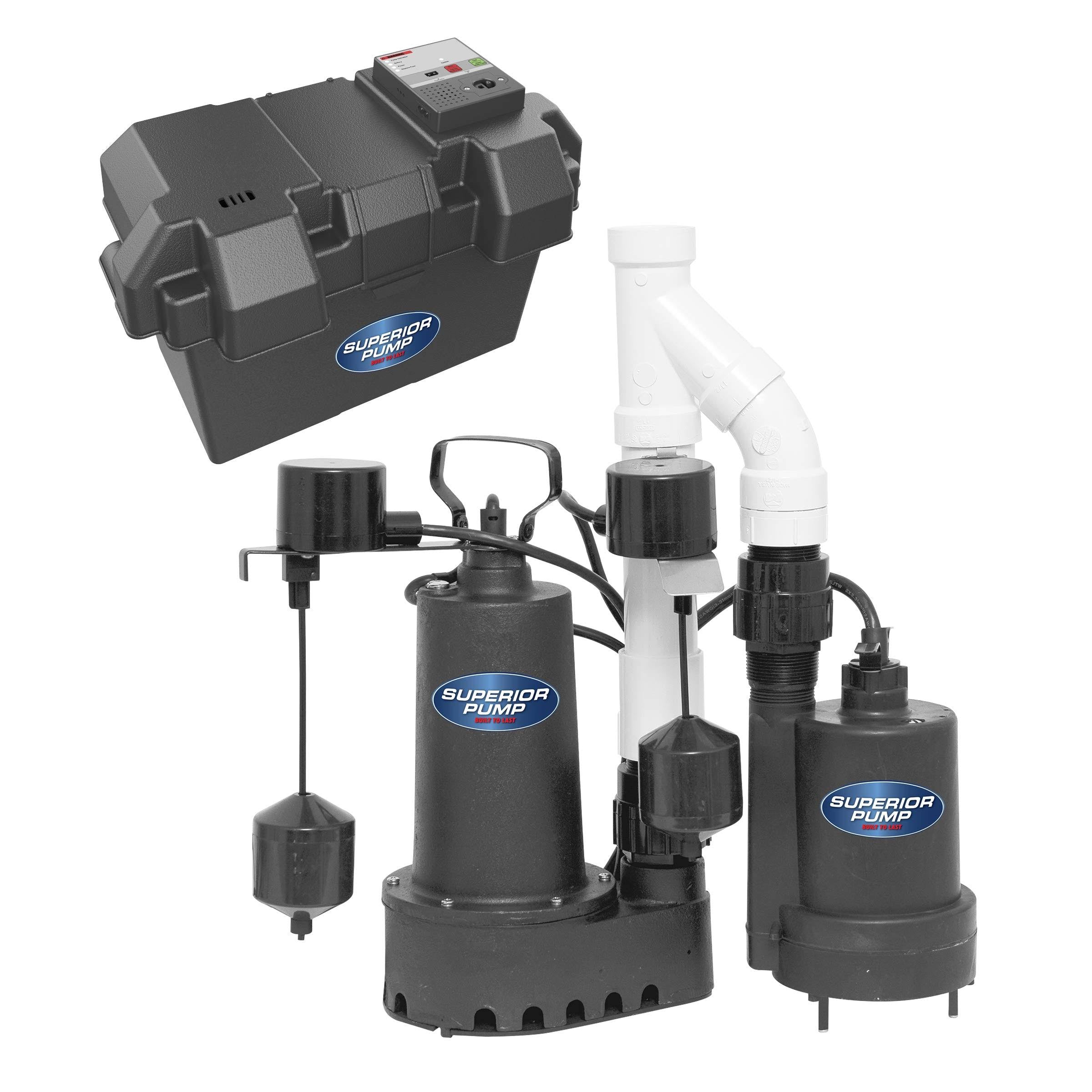 1/2 HP Primary Pump Kit with 12V Backup Pump V494358