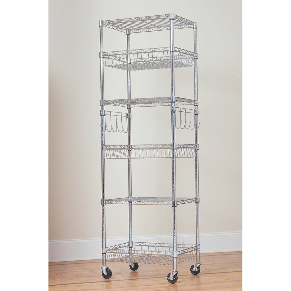 24x22 6-Shelf Steel Rack K13242