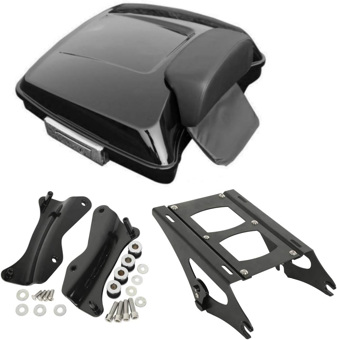 Razor Tour Pak Pack Trunk & Backrest Pad Vivid Black W358841