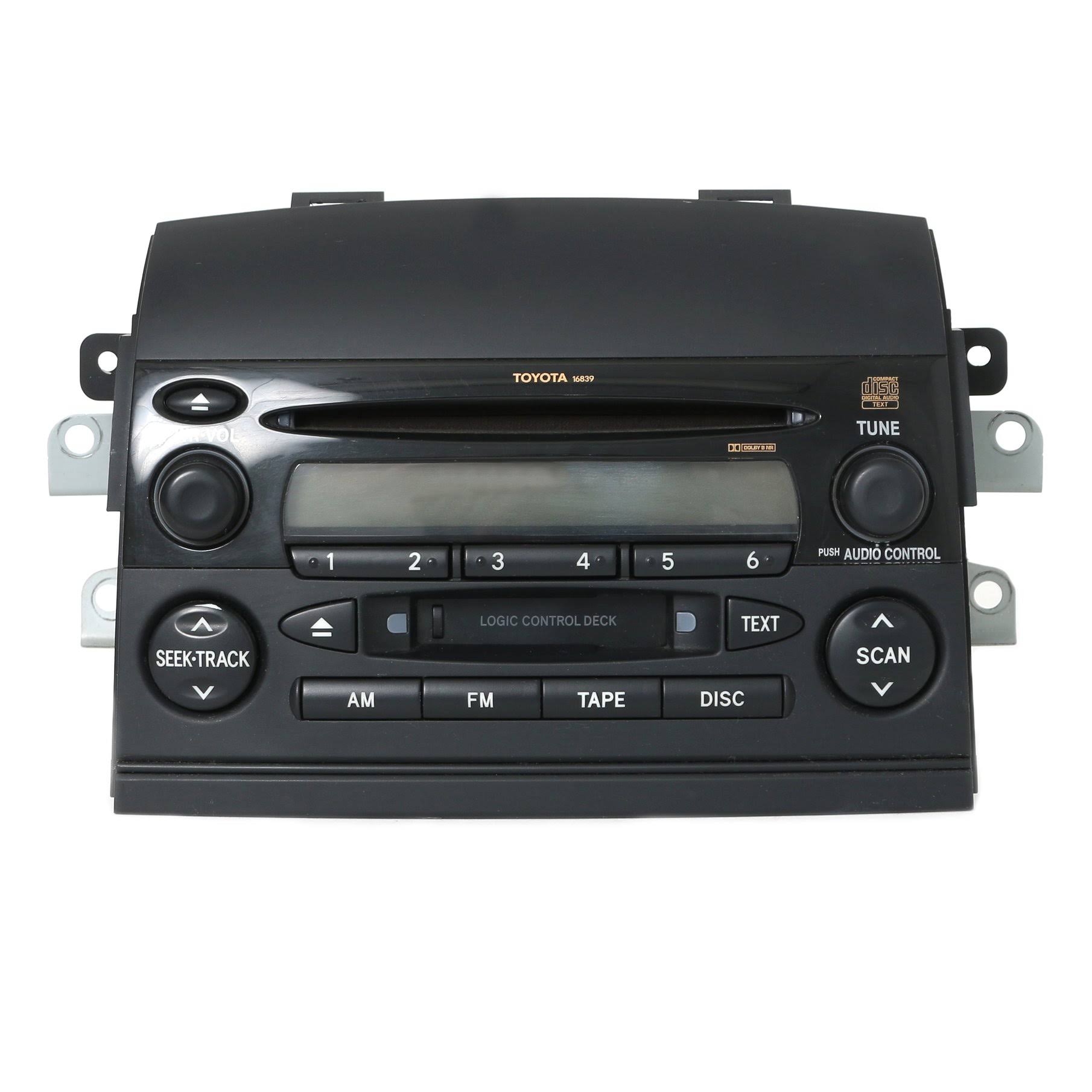 Am FM Radio Cassette CD Player X3866