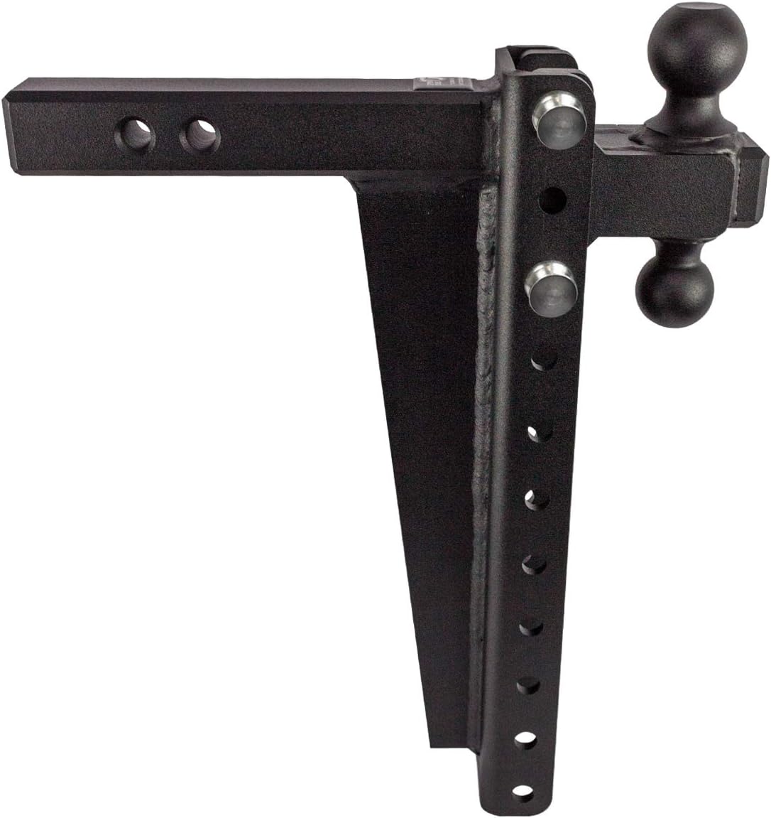 2.0" Adjustable Heavy Duty Trailer Hitch with Dual Ball O758