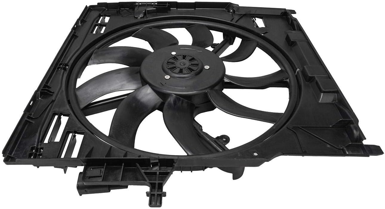 Front Radiator Cooling Fan Motor Assembly for BMW F15 X5 F16 X6 L4242