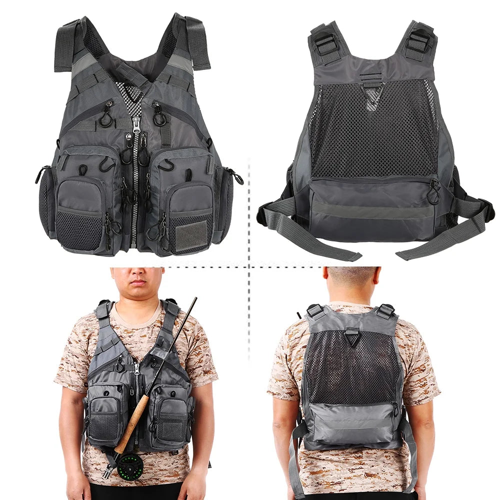 Padded Fishing Life Jacket Floatation Device D83470