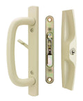 Sliding Glass Door Handle Set with Mortise Lock, Tan, Keyed S271