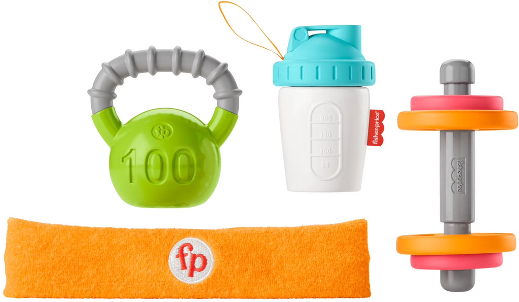 4 Piece Baby Teething & Rattle Toys Set N260