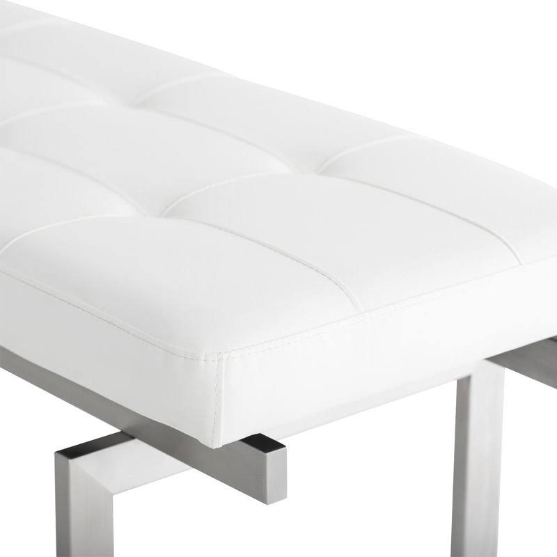 White Louve Bench J505