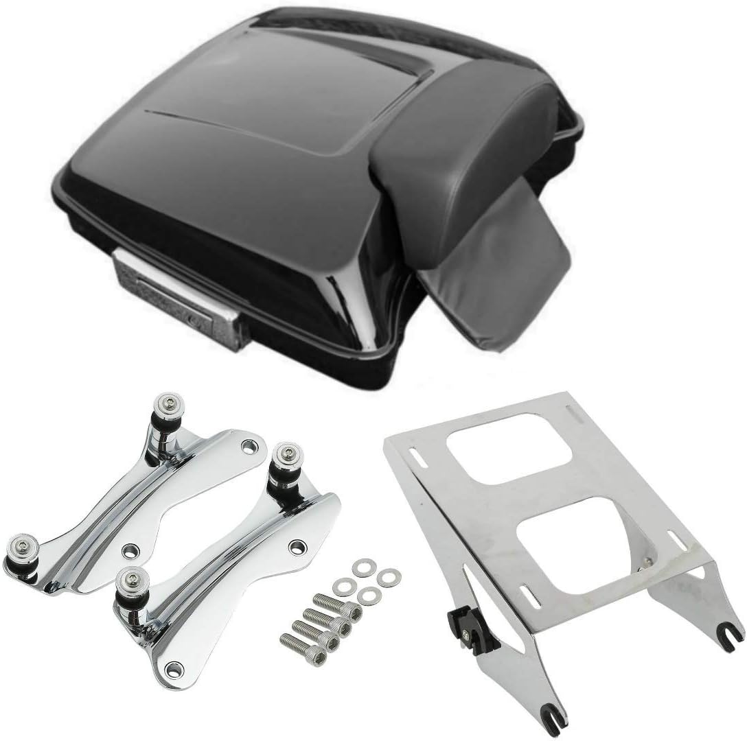 Razor Tour Pak Pack Trunk & Backrest Pad Vivid Black W358841